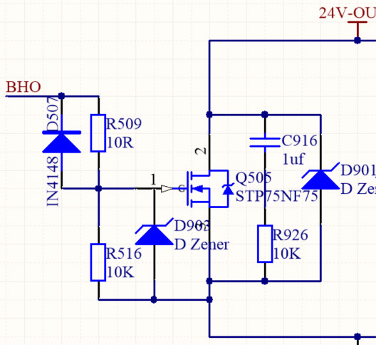 MOS管保護電路實測，分析